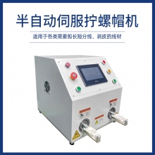 自動伺服擰螺帽機